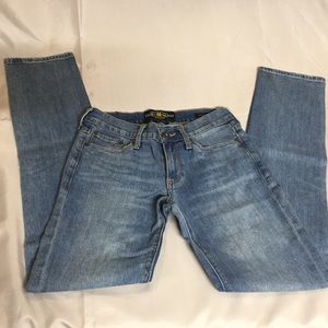 Lucky jeans Sweet Straight w/ ripped knee